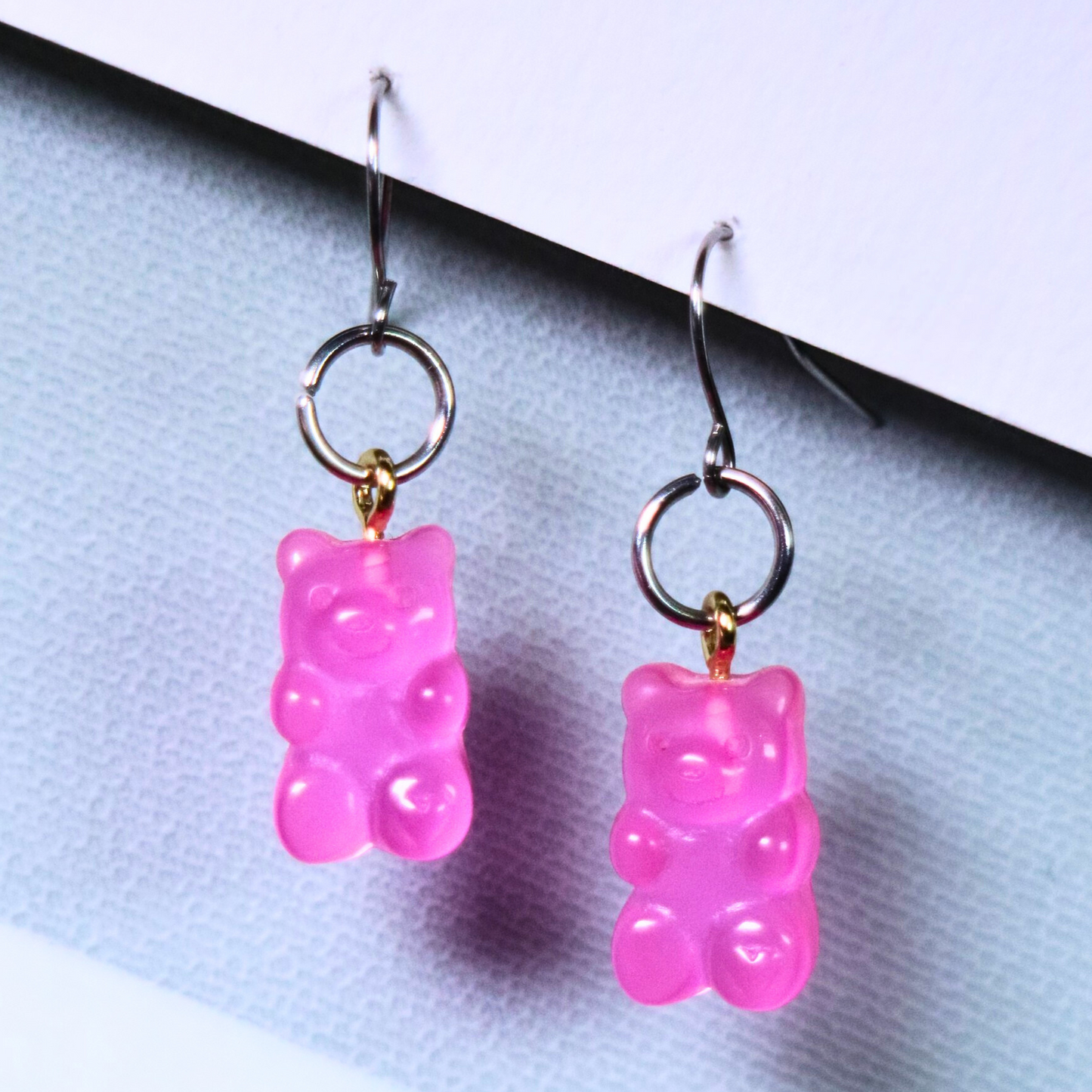 SMALL GUMMY BEAR EARRINGS