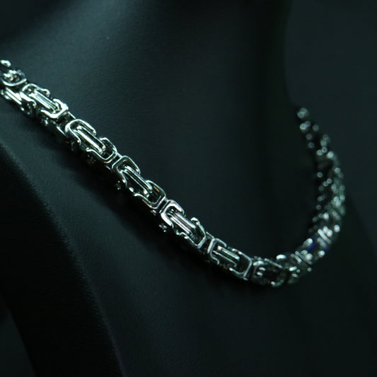 Steel Core || Box Chain Necklace