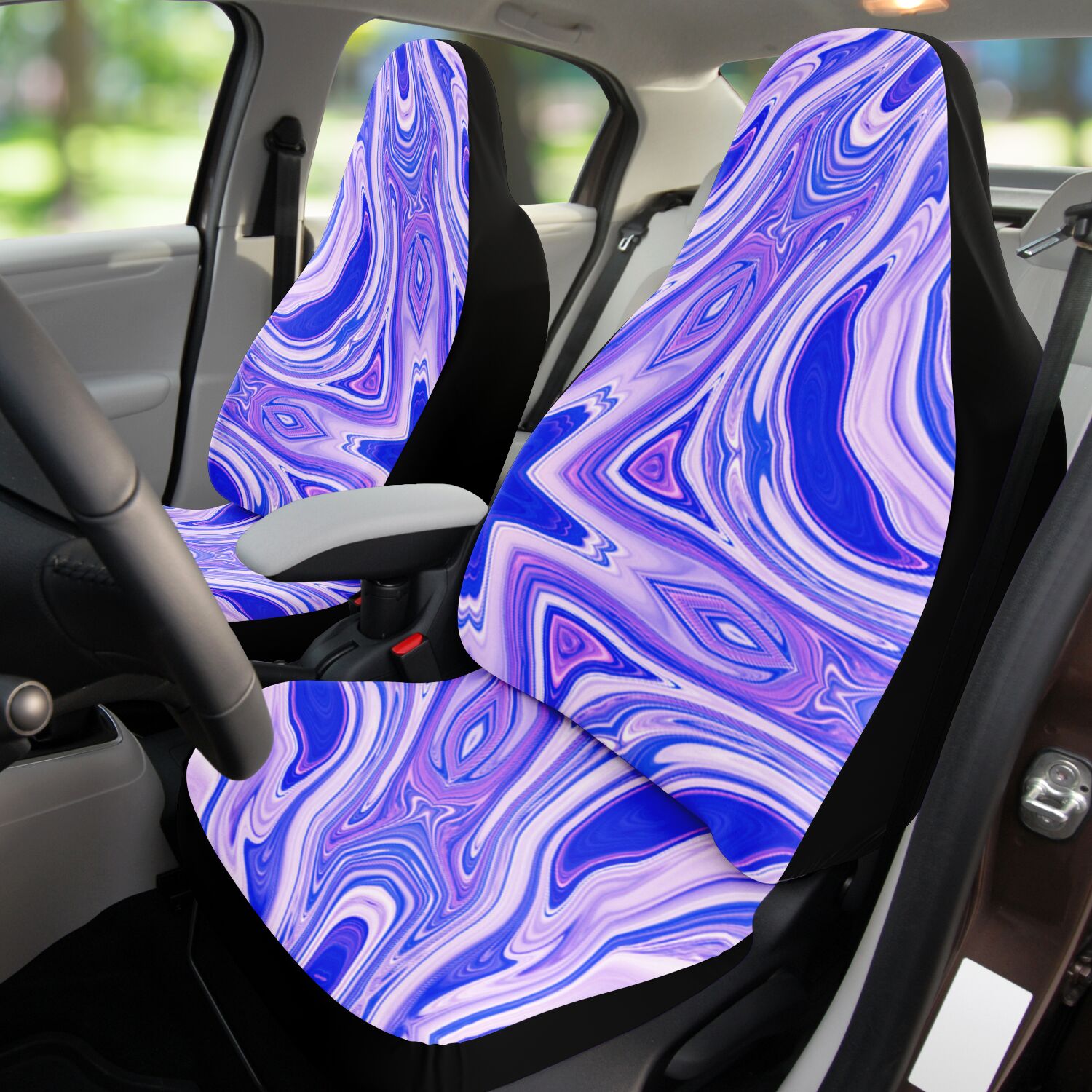 BLUE MERGE - Car Seat Covers