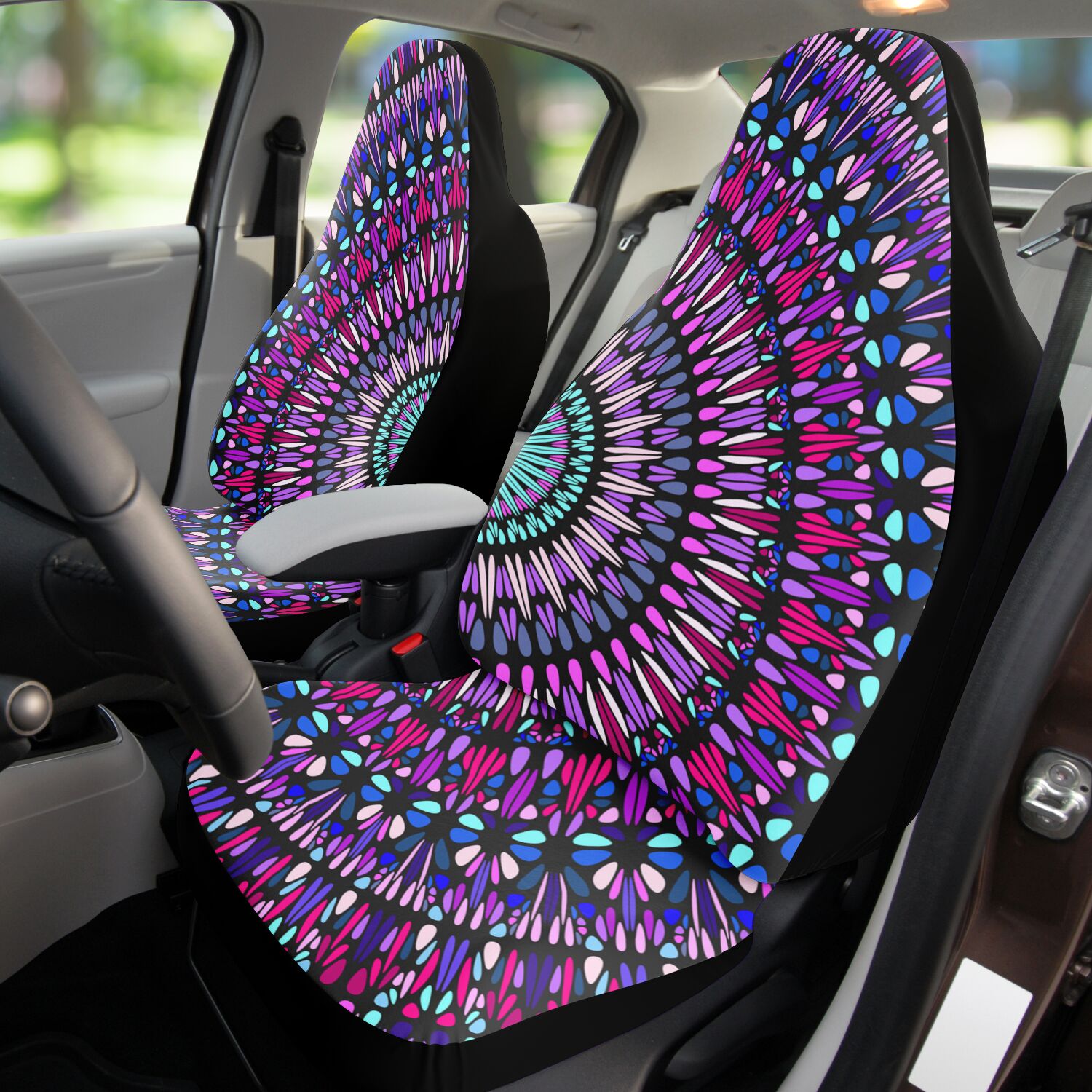 FUSION MANDALA - Car Seat Covers