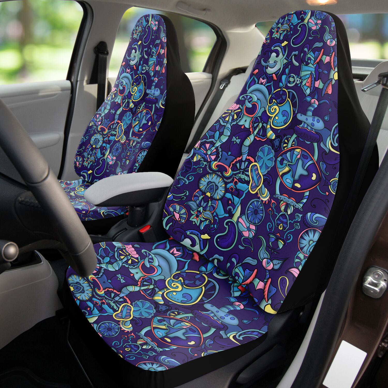 DARK ALLEY - Cut&Sew Car Seat Covers