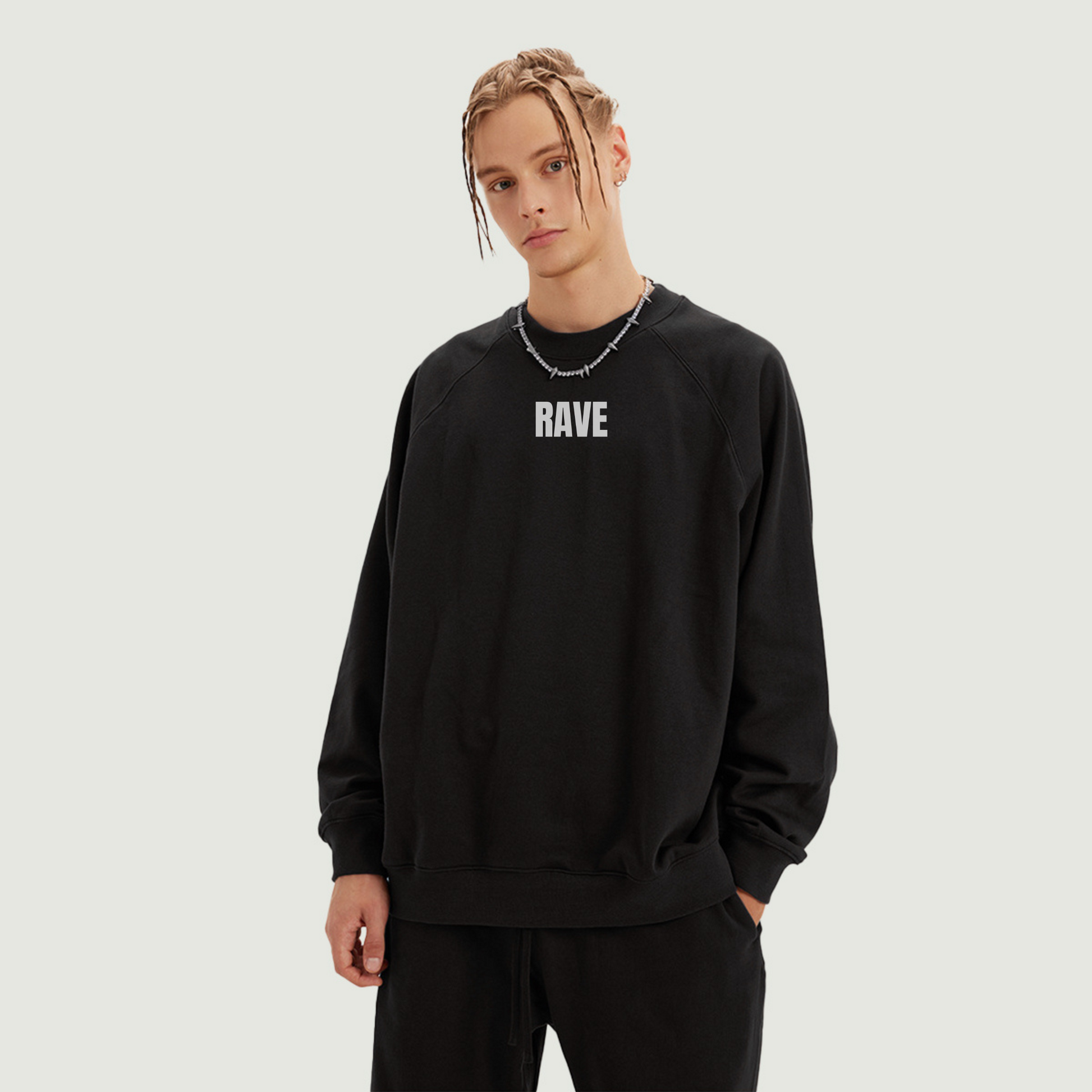 RAVE - Unisex Fleece-lined Sweatshirt