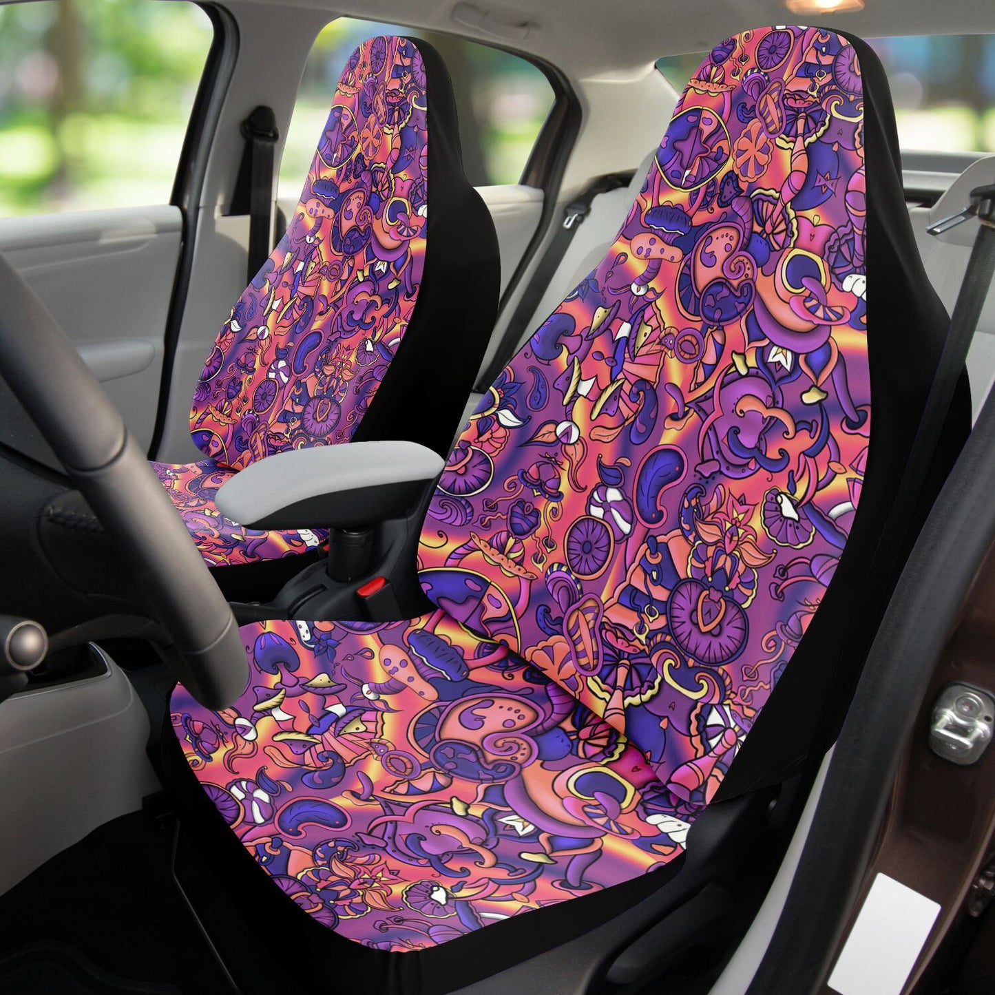 RED VELVET - Cut&Sew Car Seat Covers
