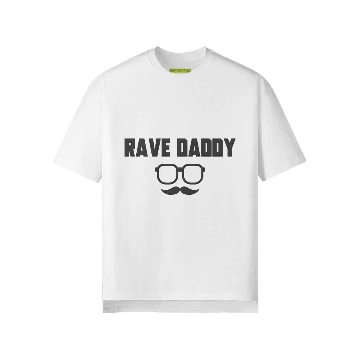 OG RAVE DADDY - Oversized ! Slit Hem ! T-shirt