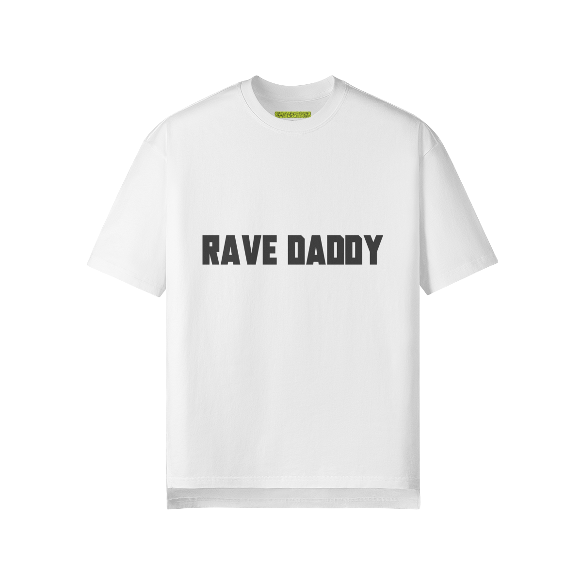 OG RAVE DADDY - Oversized ! Slit Hem ! T-shirt