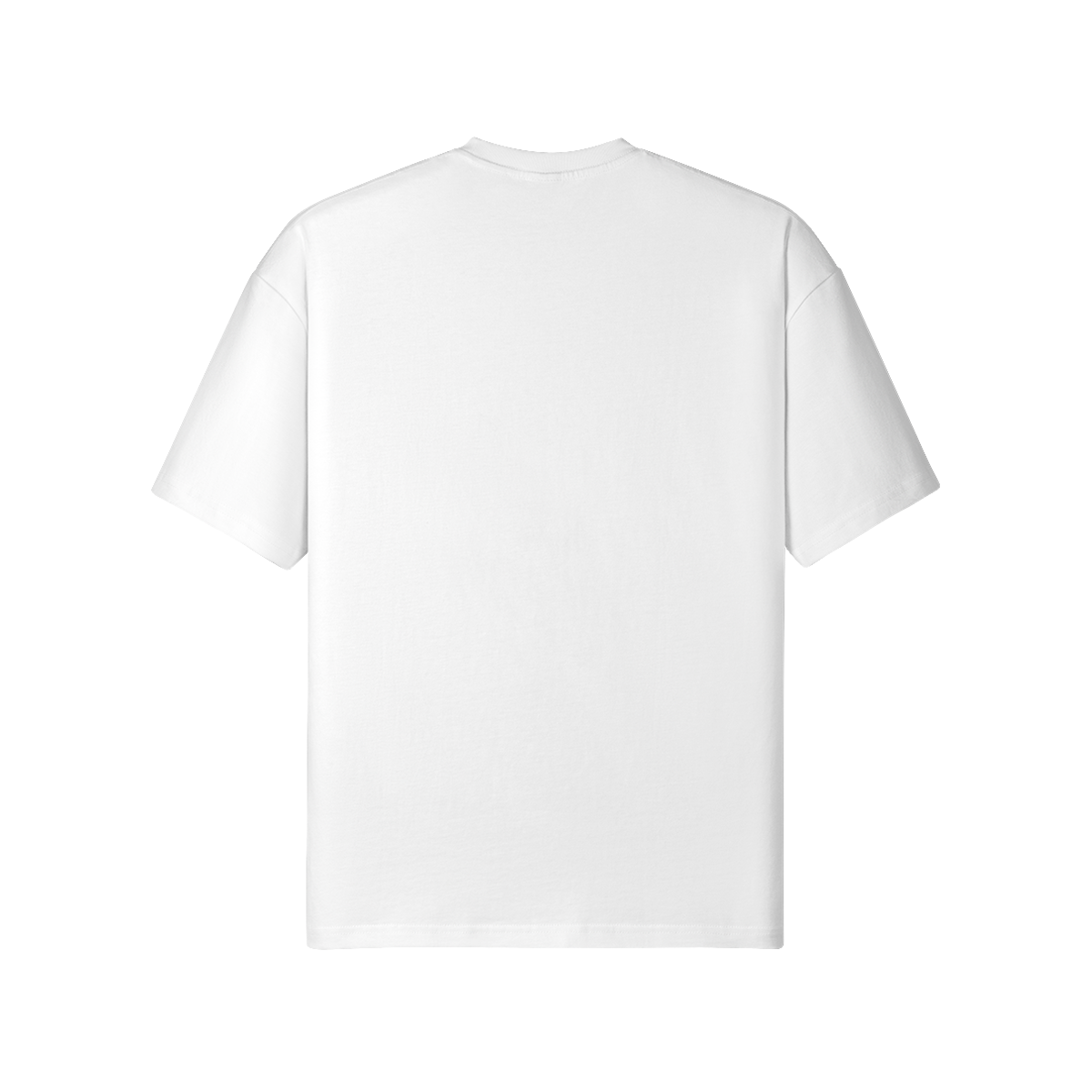 3RAVE - Unisex Loose T-shirt - back - white