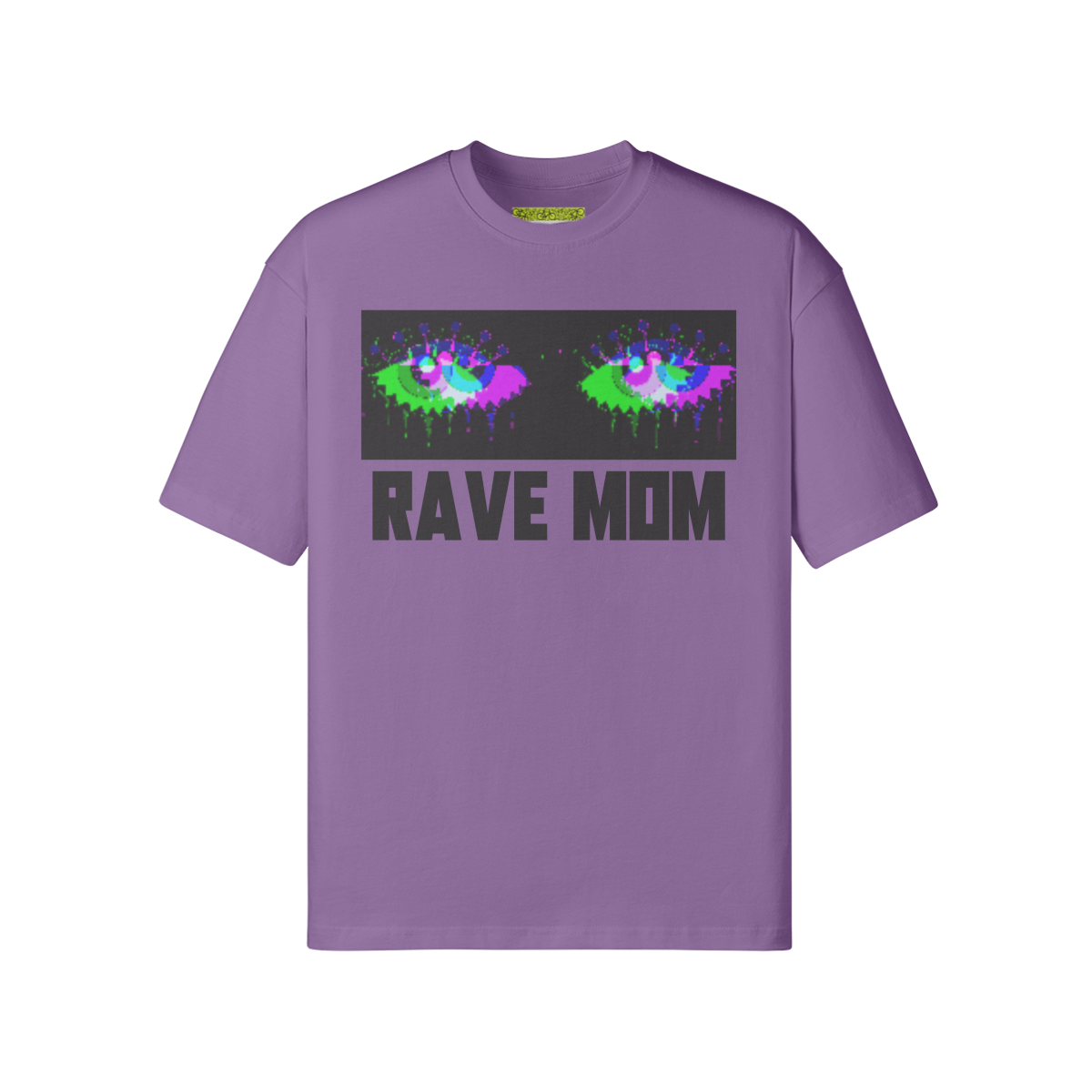 3RAVE - Unisex Loose T-shirt - front - Purple haze
