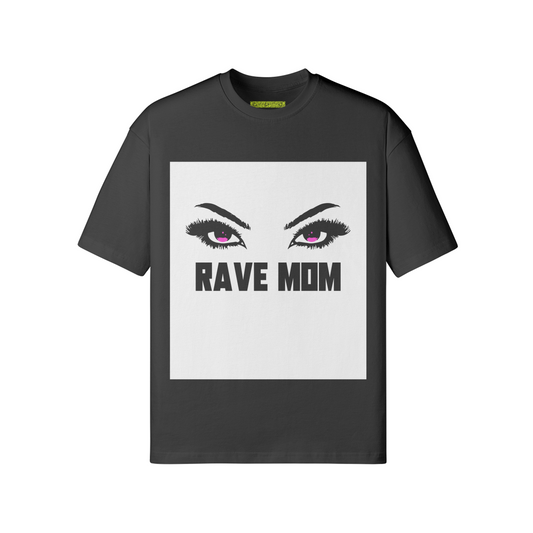 LASER EYES RAVE MOM - Loose T-shirt