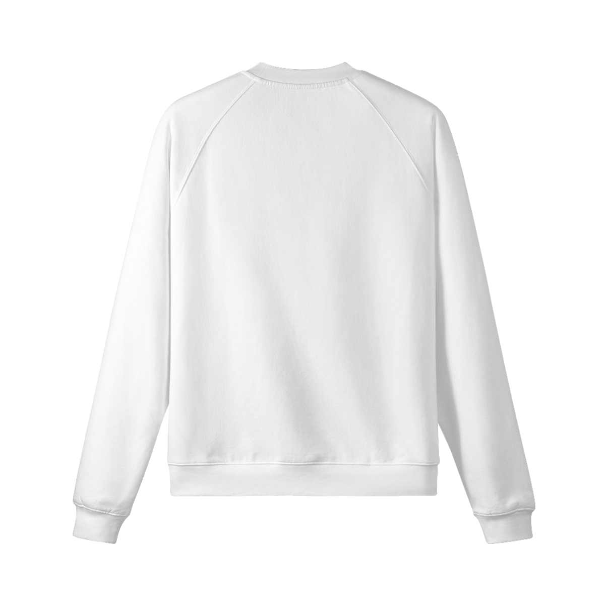 3RAVE MOM - Unisex Fleece-lined Sweatshirt - back - whtie