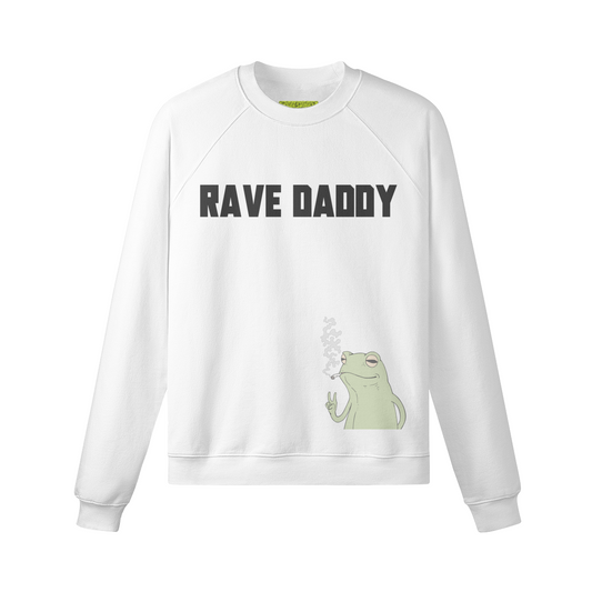 RAVE DADDY FROG - Unisex Fleece-lined Sweatshirt