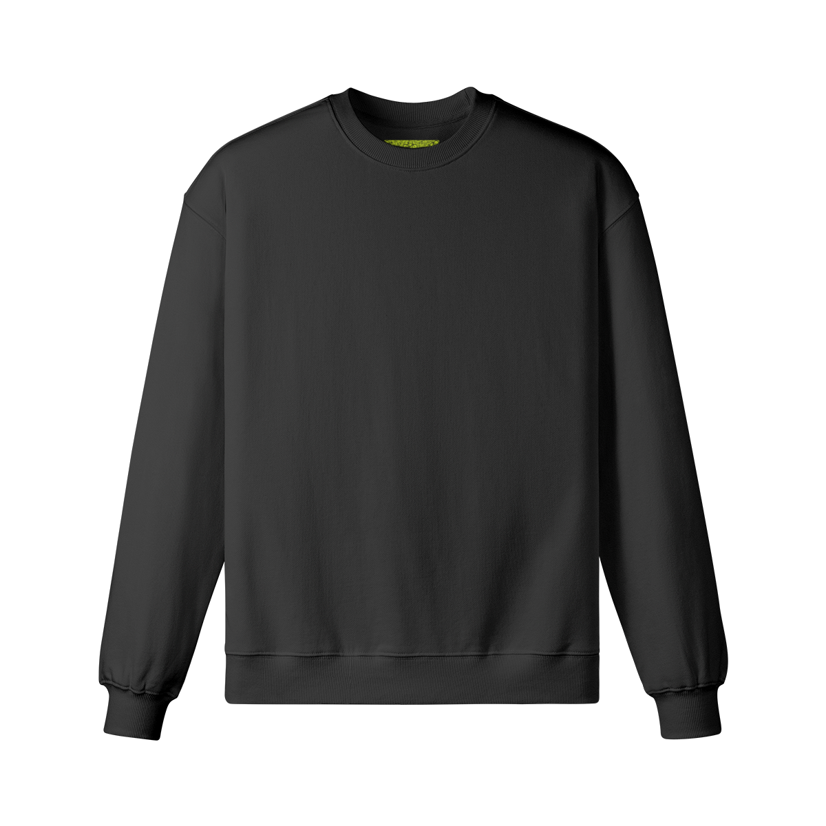 ALIEN INVASION (BACK PRINT) - Unisex Oversized Sweatshirt - black