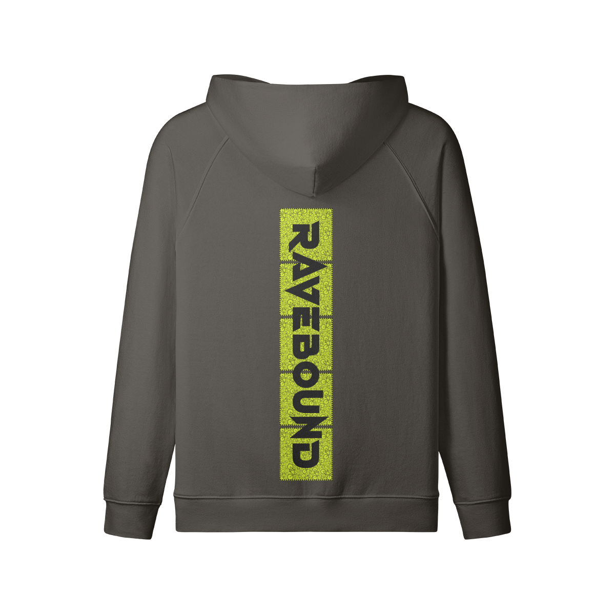 RAVEBOUND (BACK PRINT) - Unisex Fleece-lined Full-zip Hoodie