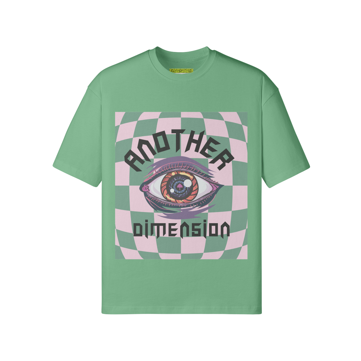 ANOTHER DIMENSION - Unisex Loose T-shirt - Forest Green