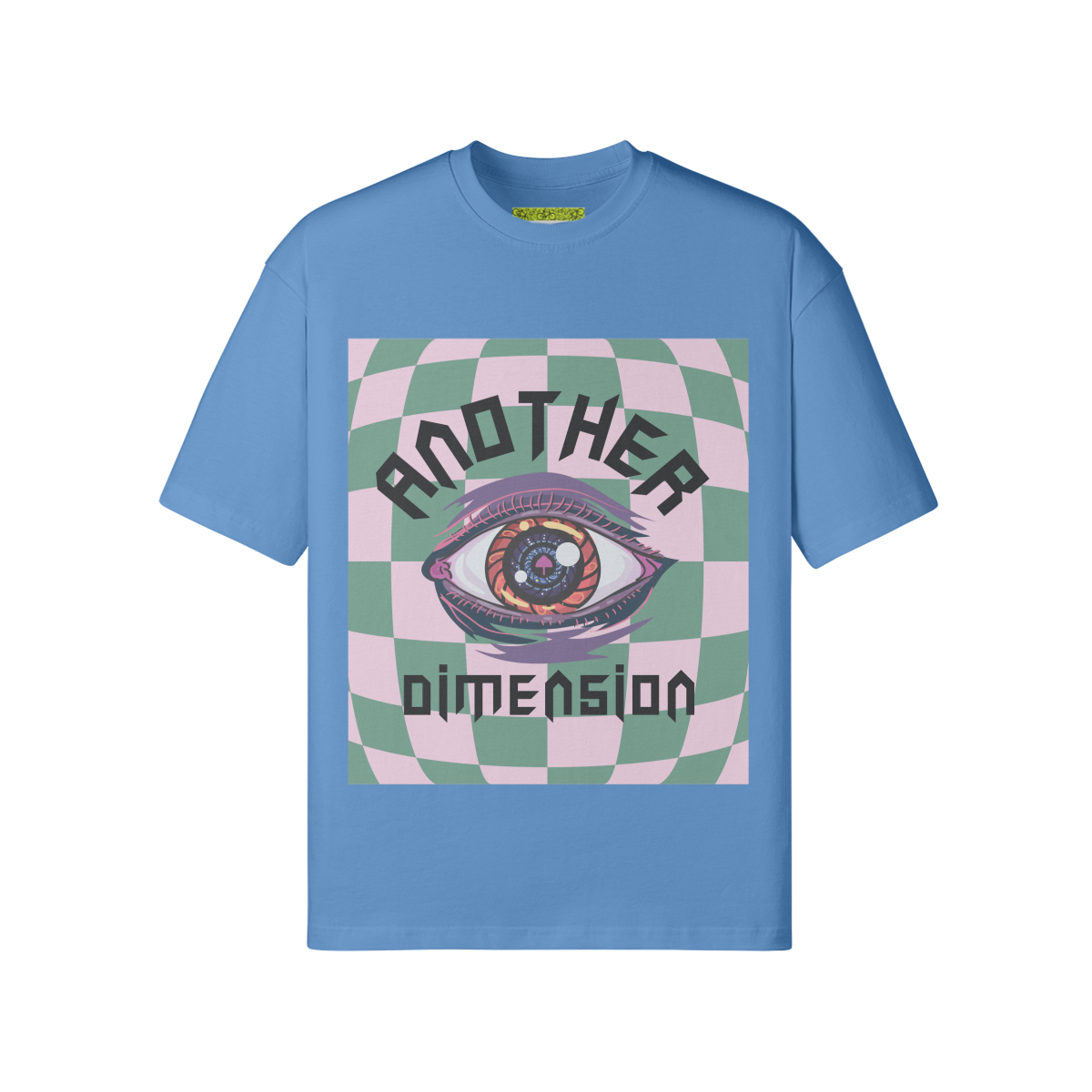 ANOTHER DIMENSION - Unisex Loose T-shirt - medium blue