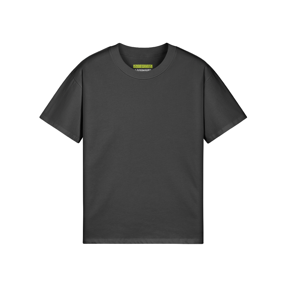 DON'T PANIC (BACK PRINT) - Unisex Oversized T-shirt = black