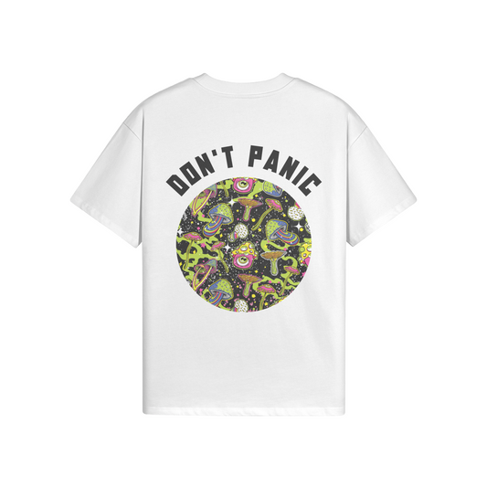 DON'T PANIC (BACK PRINT) - Unisex Oversized T-shirt