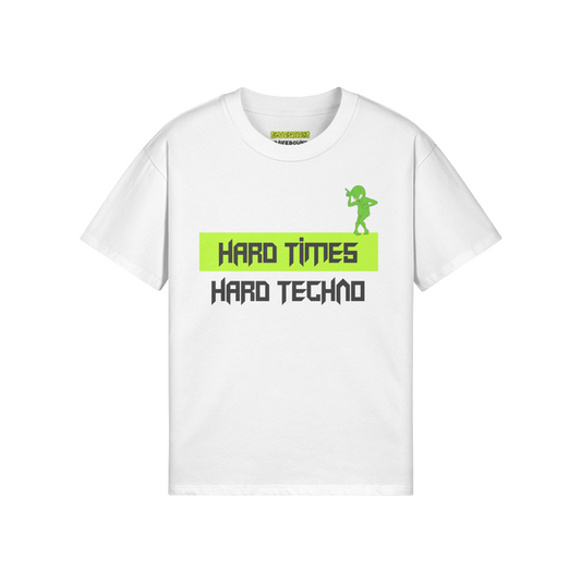 HARD TIMES HARD TECHNO - Unisex Oversized T-shirt