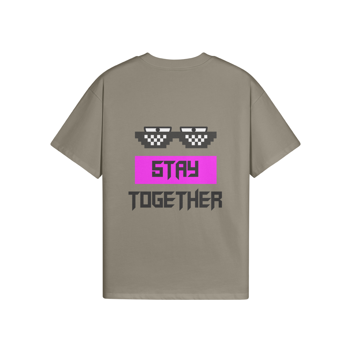 STAY TOGETHER (BACK PRINT) - Unisex Oversized T-shirt