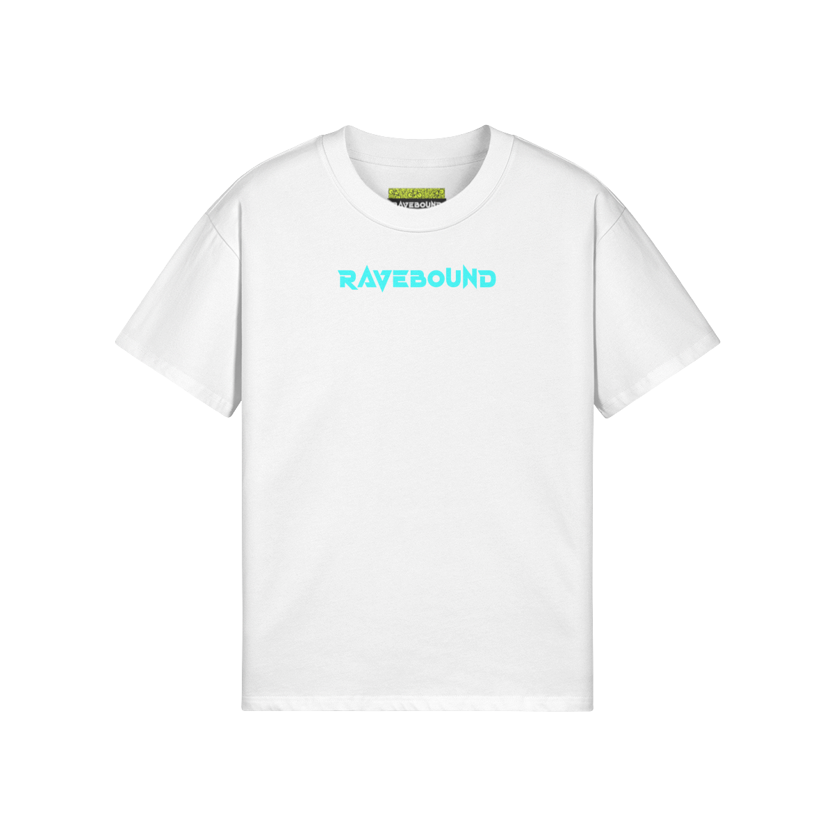 FRONT $MILE C (BACK PRINT) - Unisex Oversized T-shirt (white)